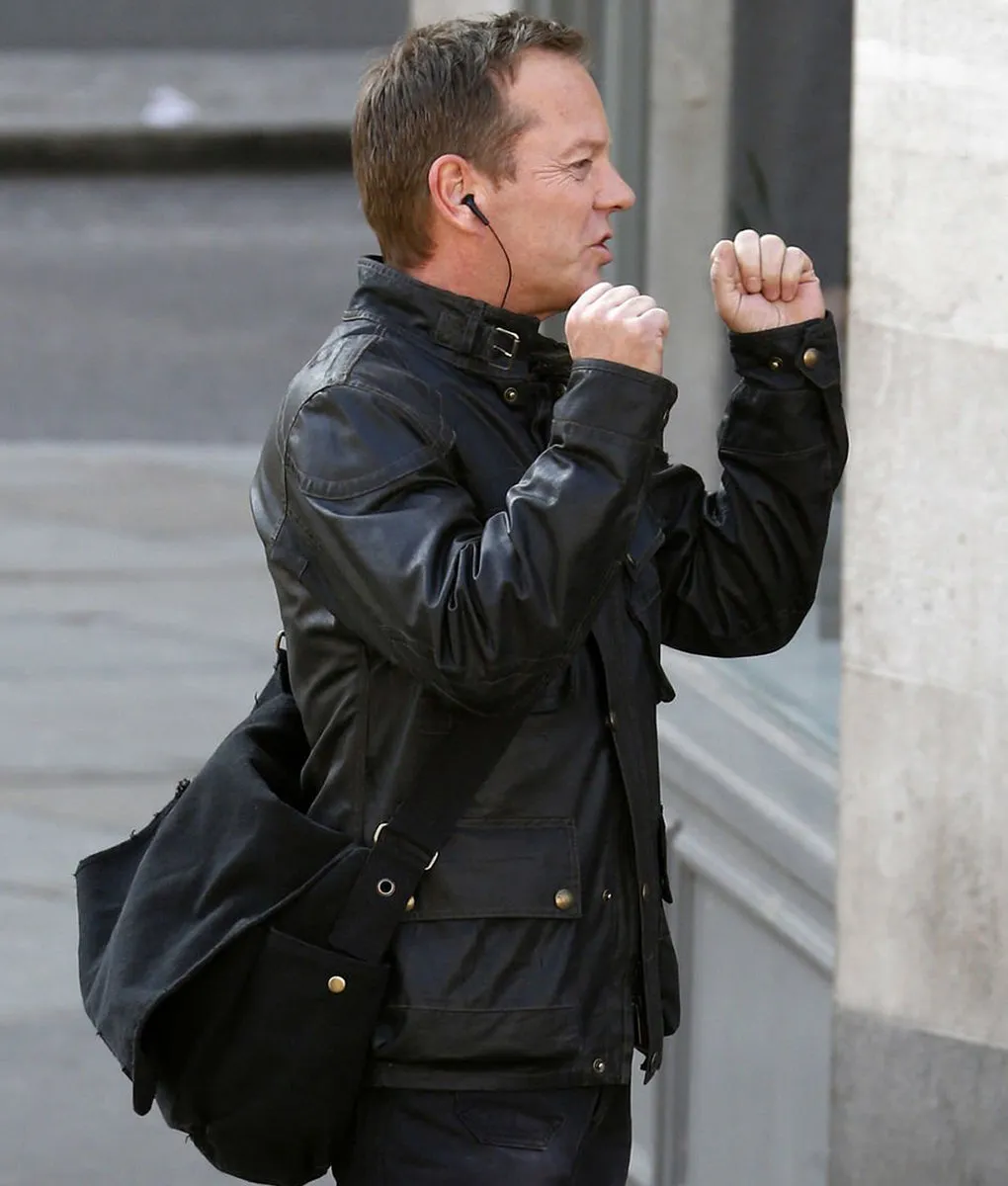 24 Live another Day Leather Jack Bauer Style Jacket by TJS