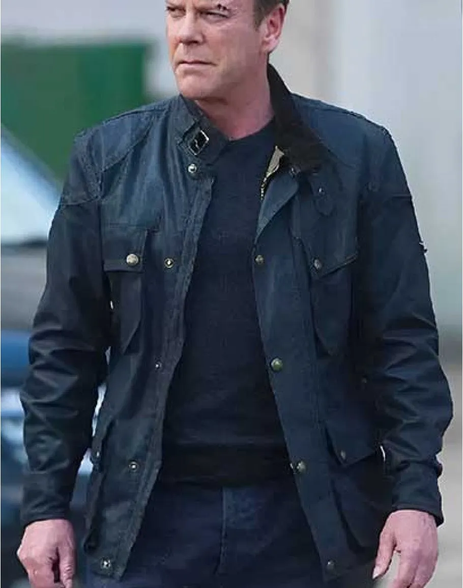 24 Live another Day Leather Jack Bauer Style Jacket by TJS