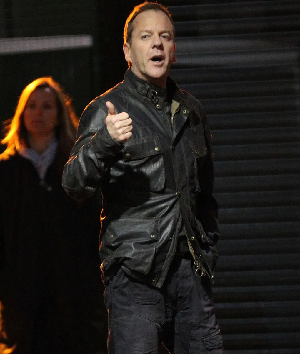 24 Live another Day Leather Jack Bauer Style Jacket by TJS