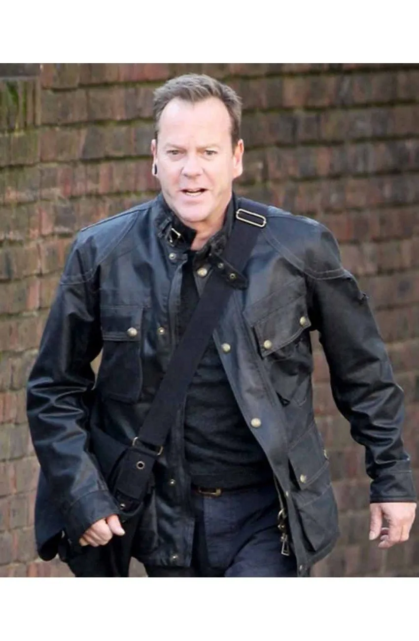 24 Live another Day Leather Jack Bauer Style Jacket by TJS