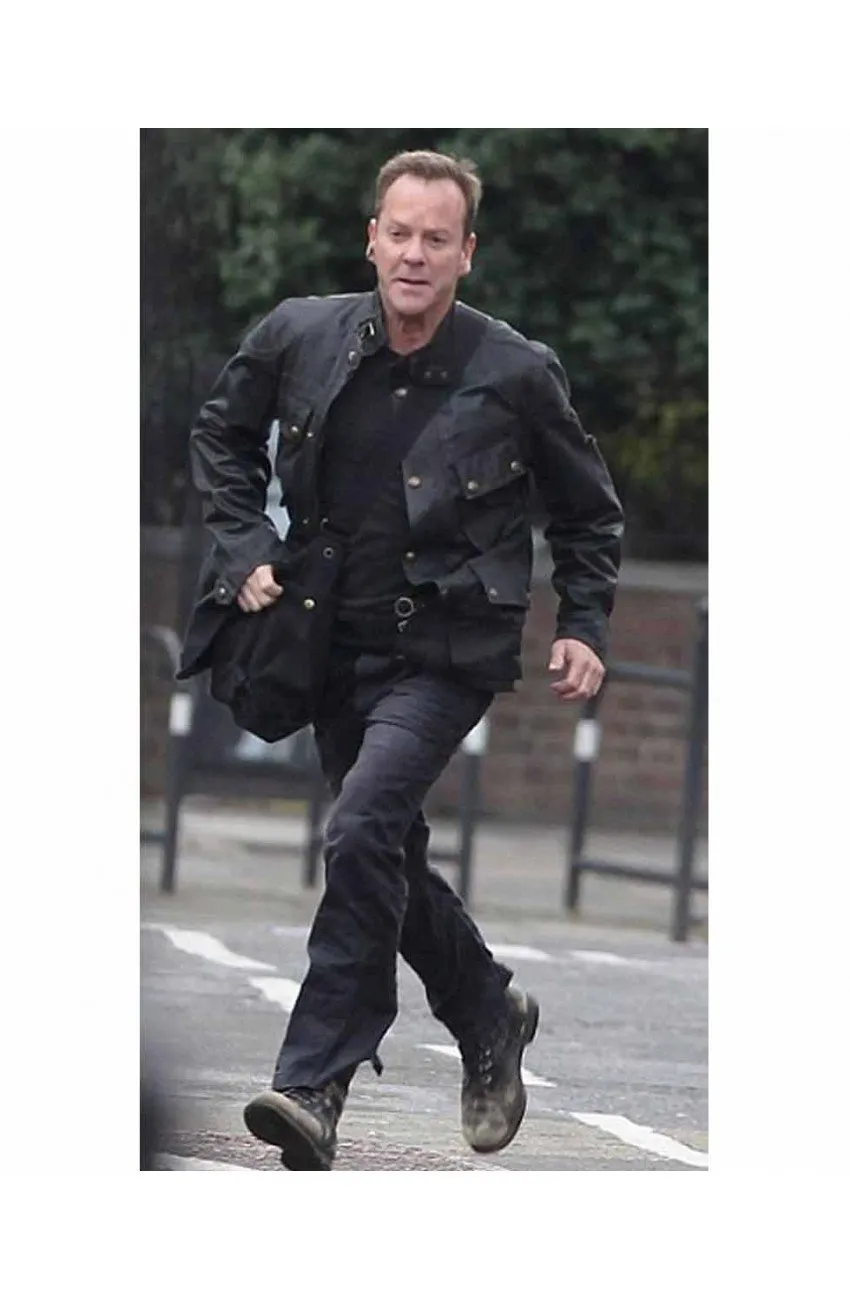 24 Live another Day Leather Jack Bauer Style Jacket by TJS