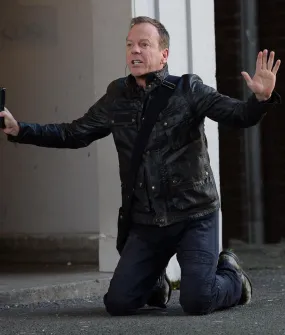 24 Live another Day Leather Jack Bauer Style Jacket by TJS