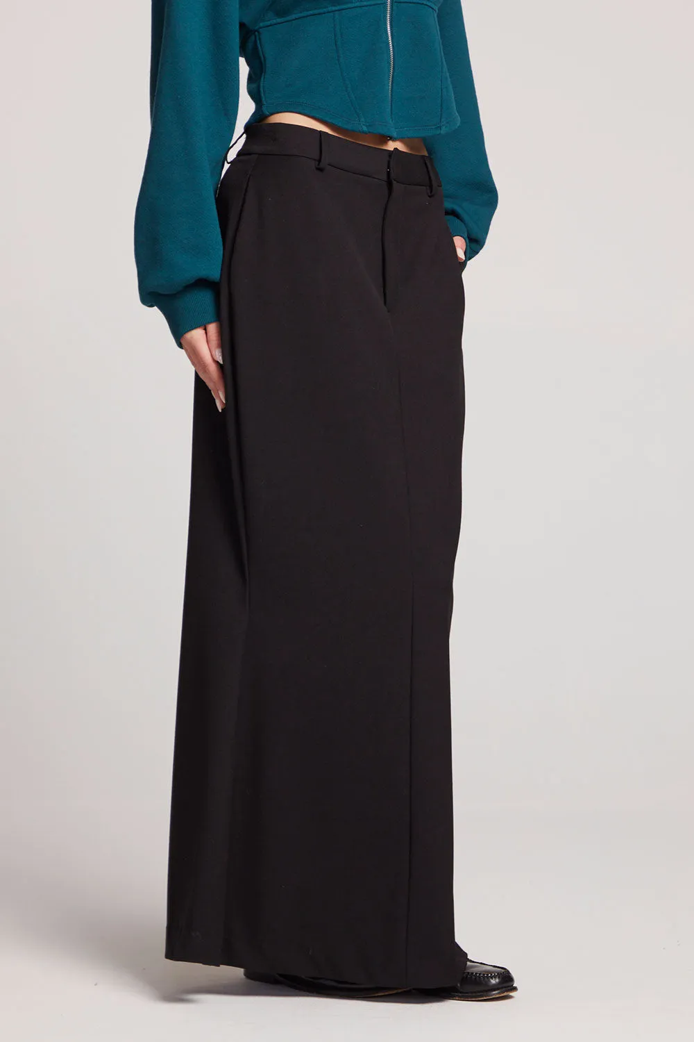 Alden Licorice Maxi Skirt