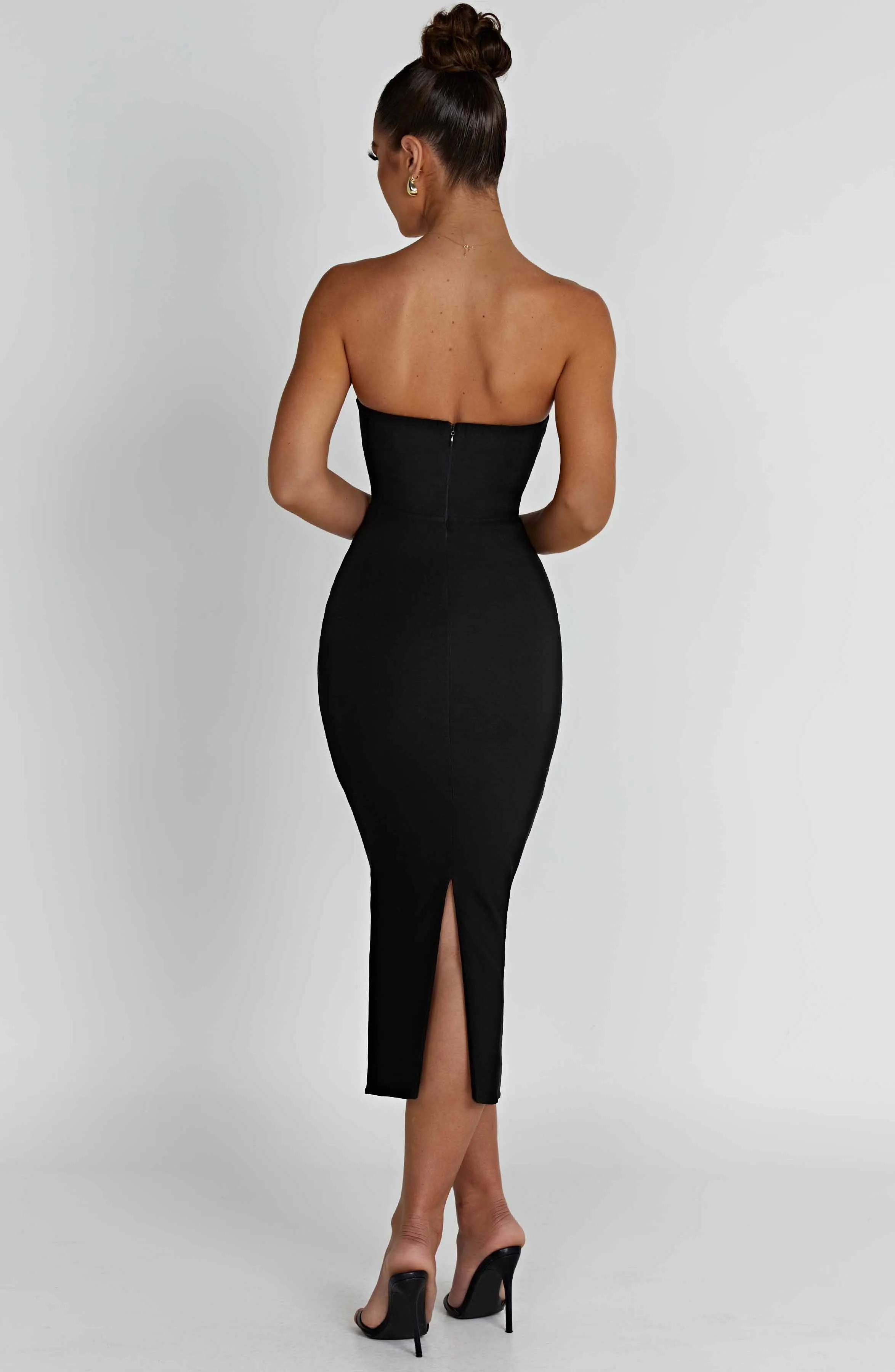 Amore Midi Dress - Black