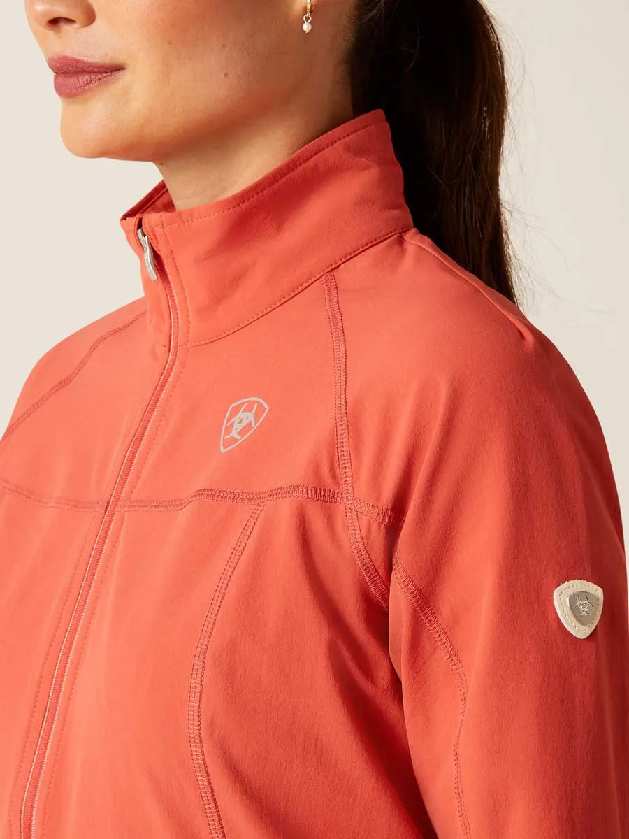 ARIAT Agile Softshell Jacket - Womens - Baked Apple