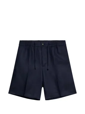 Baron Tencel Linen Shorts / JL Navy