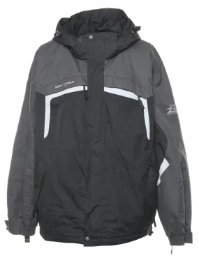 Black, Grey & White Mountaineering Jacket - M