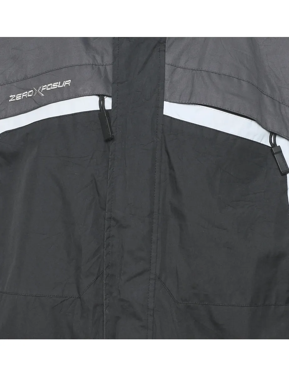 Black, Grey & White Mountaineering Jacket - M