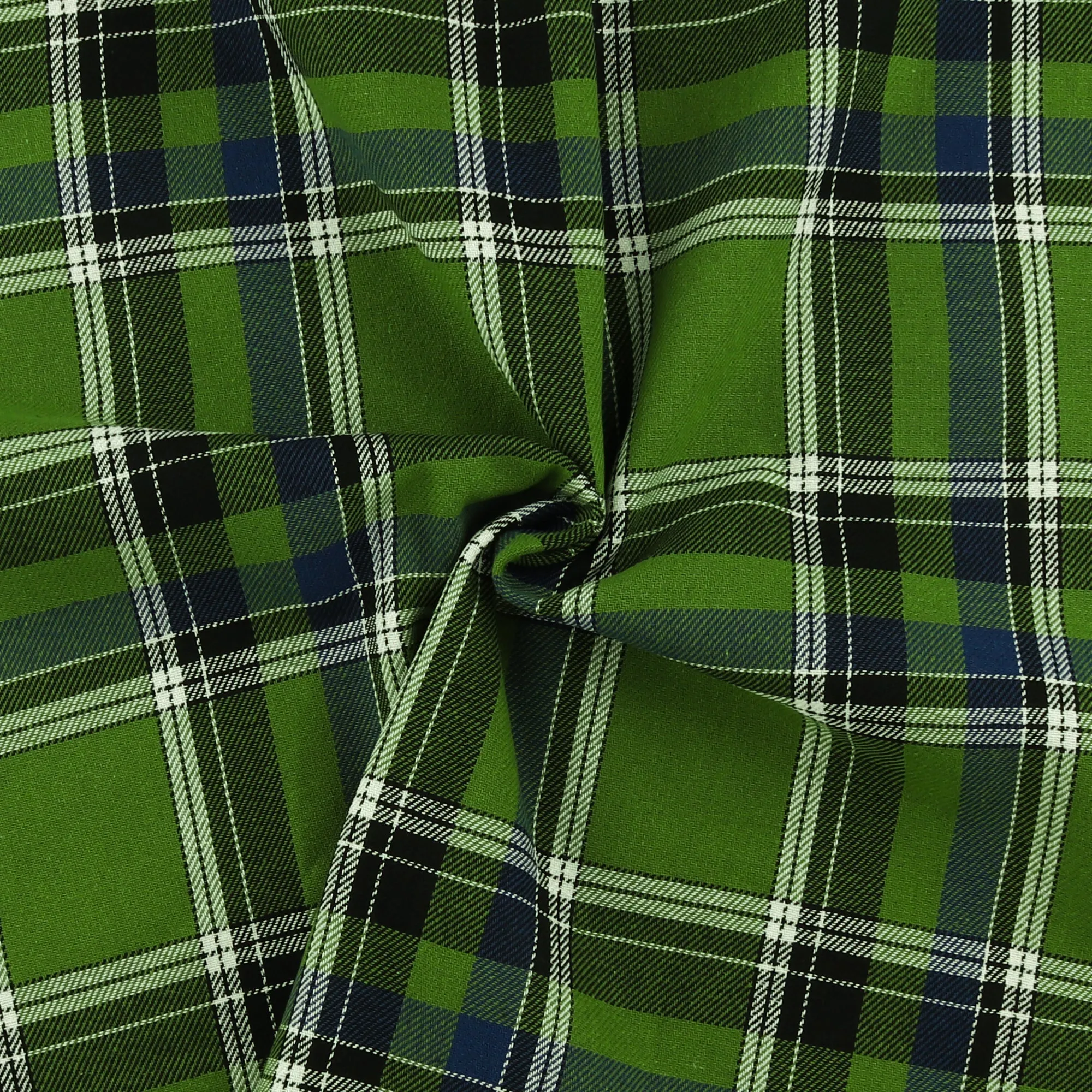 Brushed Cotton Plaid - NOAH - 041 - Green