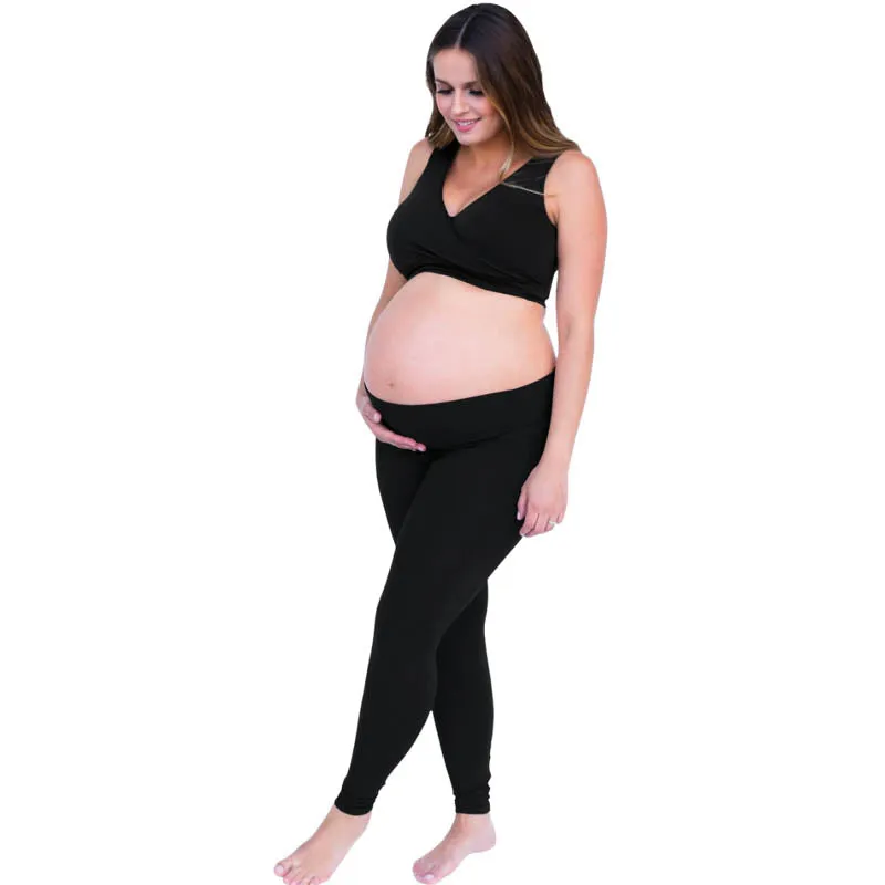 Bump Support Leggings - Black