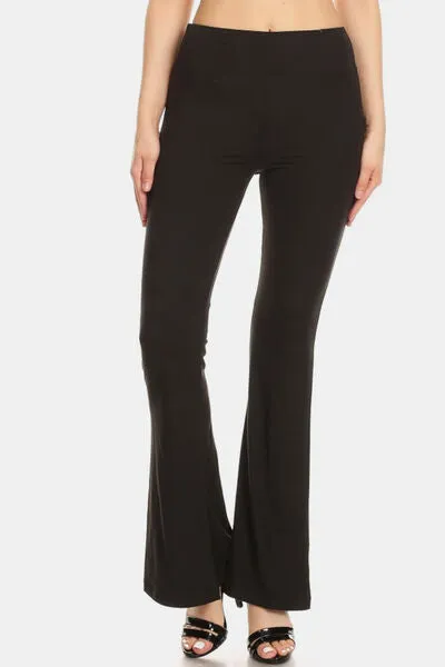 Charlie Leggings Depot High Waist Flare Leggings