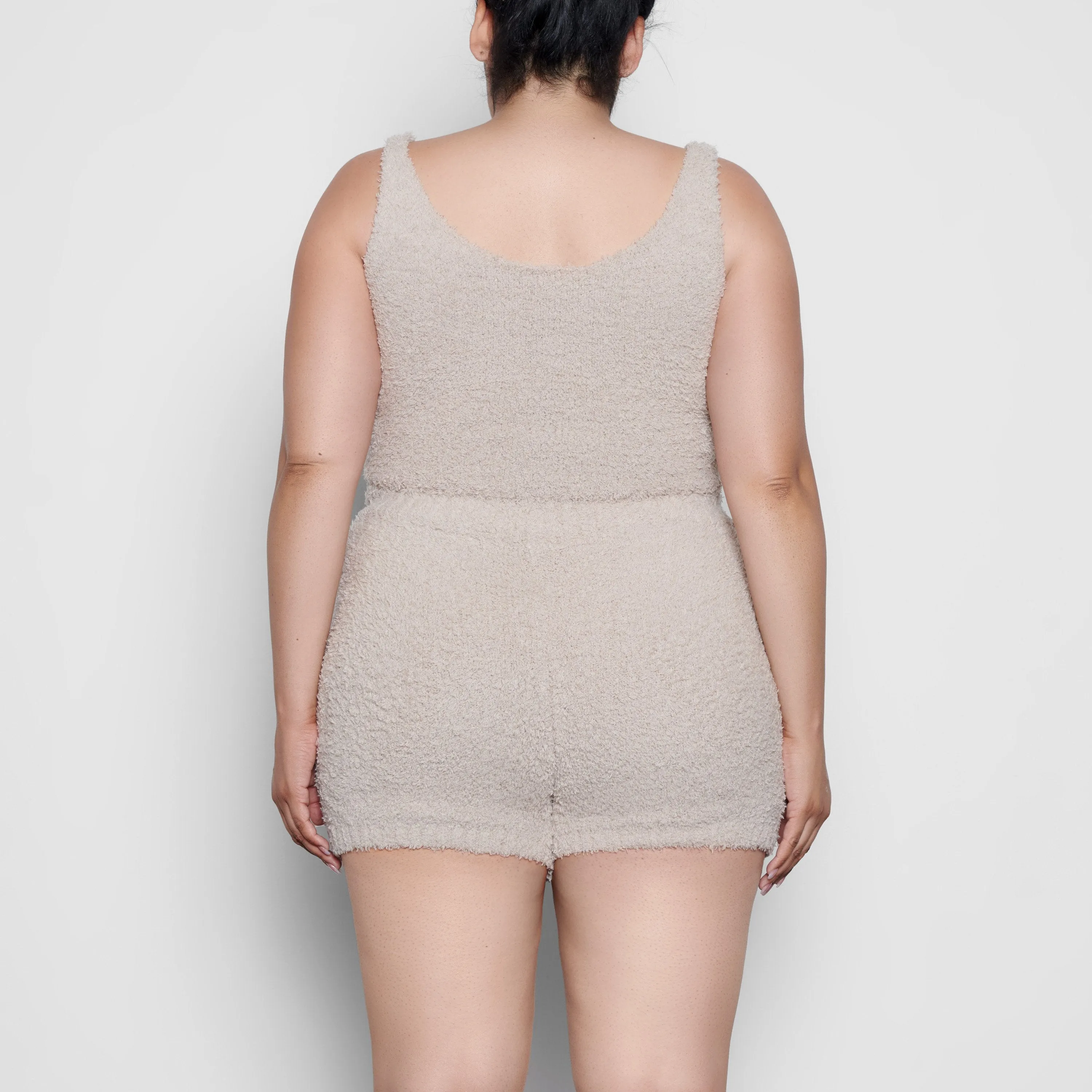 COZY KNIT SHORT  | STONE