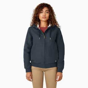 Dickies Women's Fleece Lined Duck Canvas Jacket