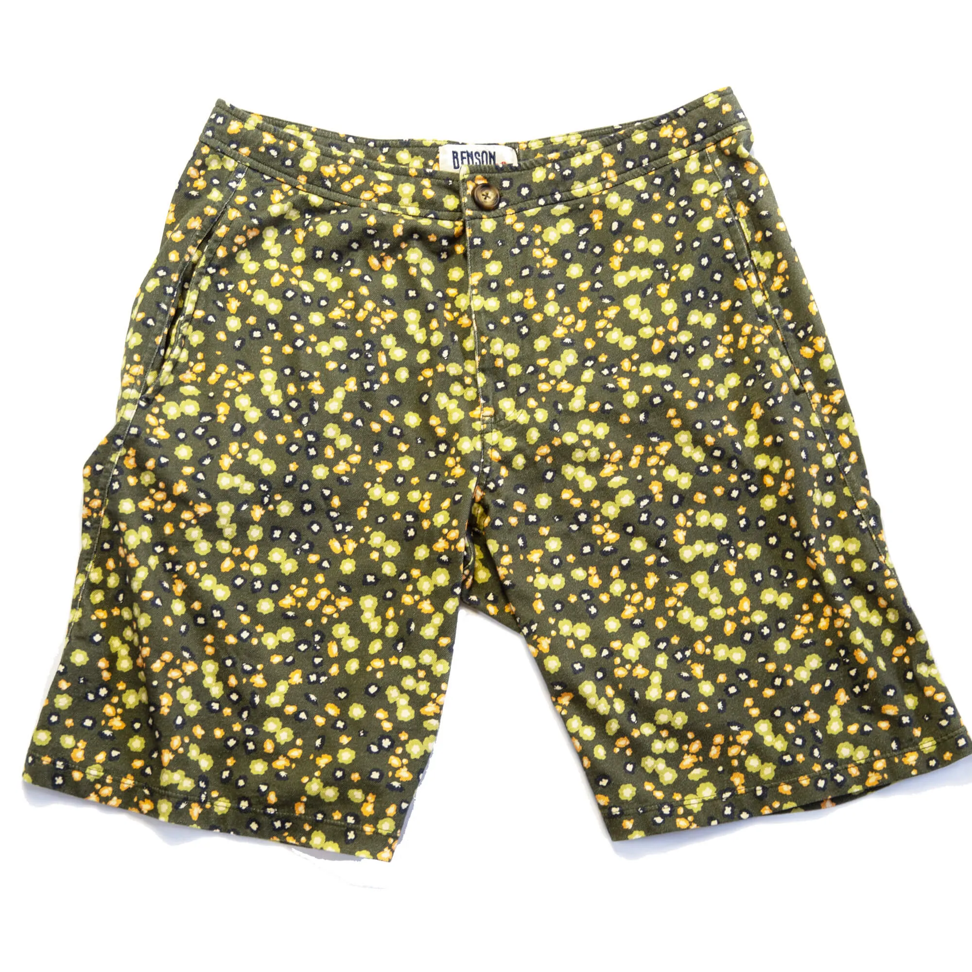 Eagle Printed Pique Shorts