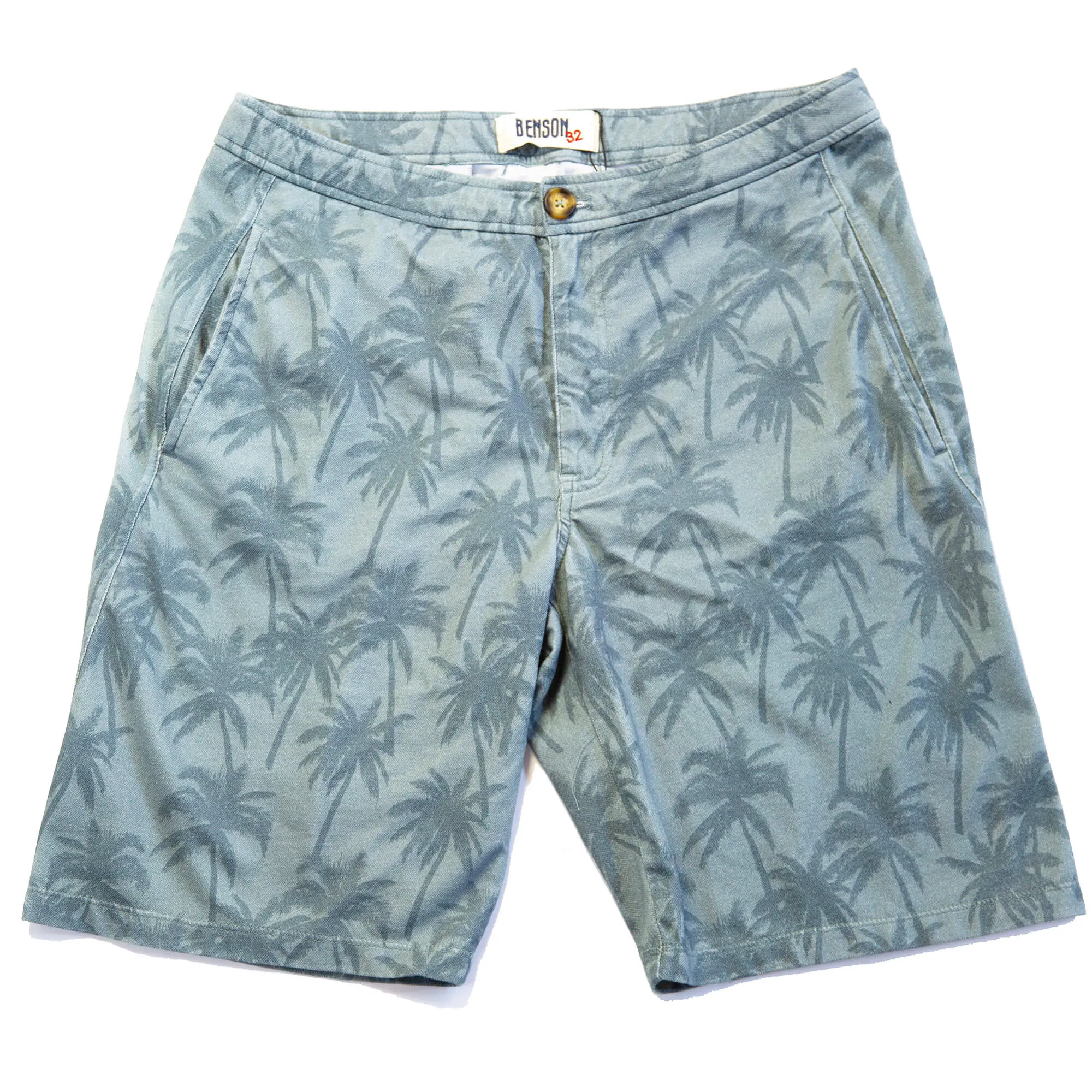 Eagle Printed Pique Shorts