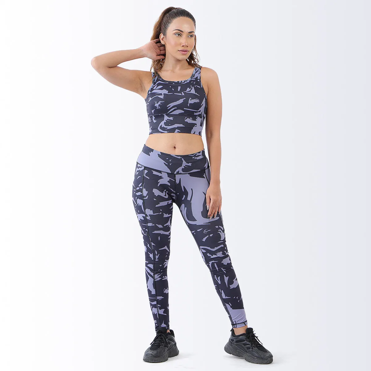 Enhance Camo Sports Bra & Leggings