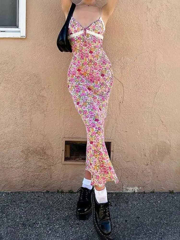 Erza Floral Maxi Dress