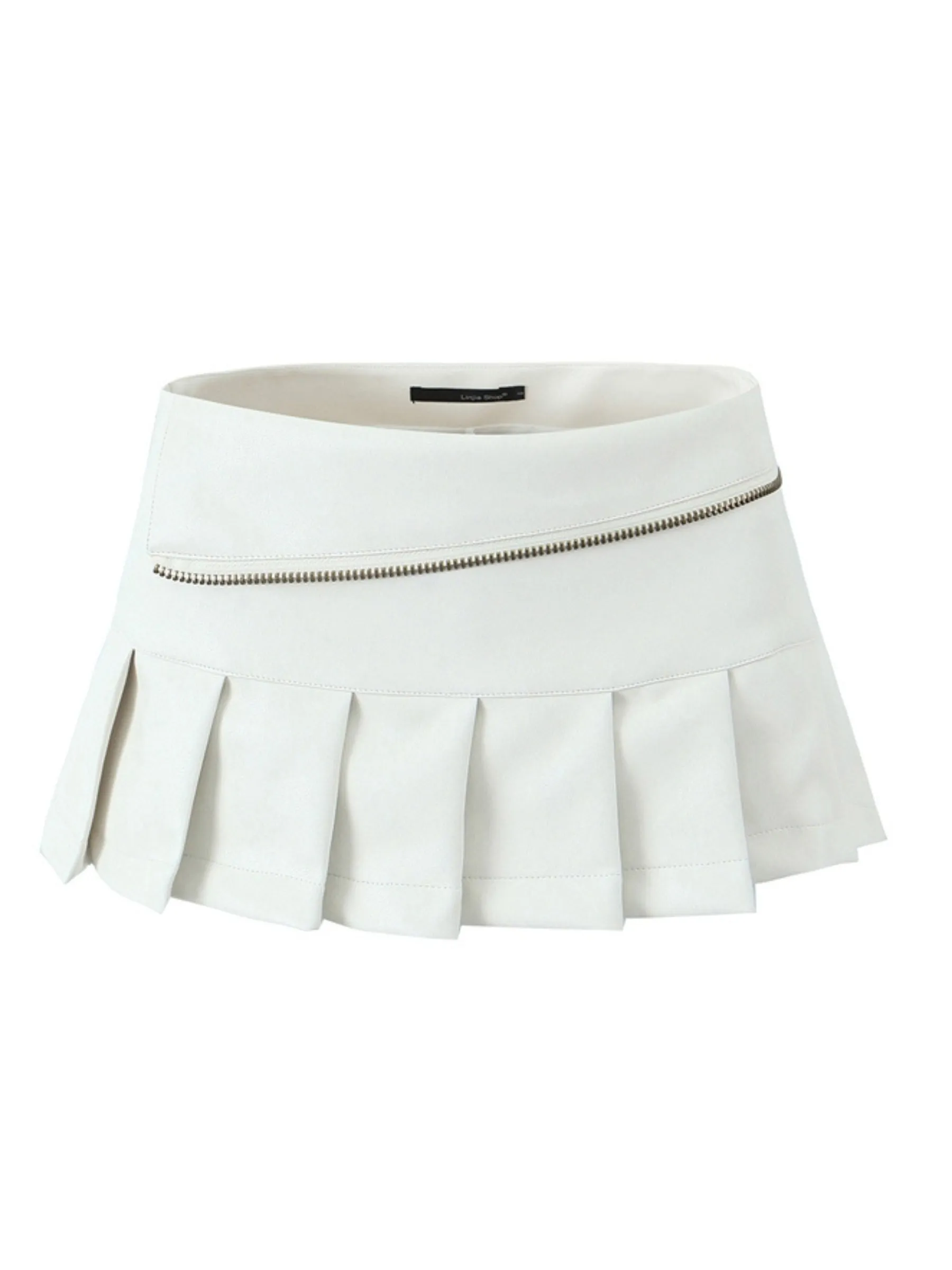 Gillian Pleated Mini Skirt