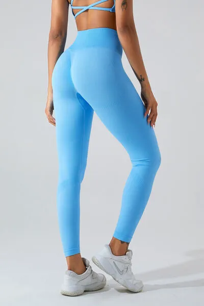 High Waist Wide Waistband Active Leggings