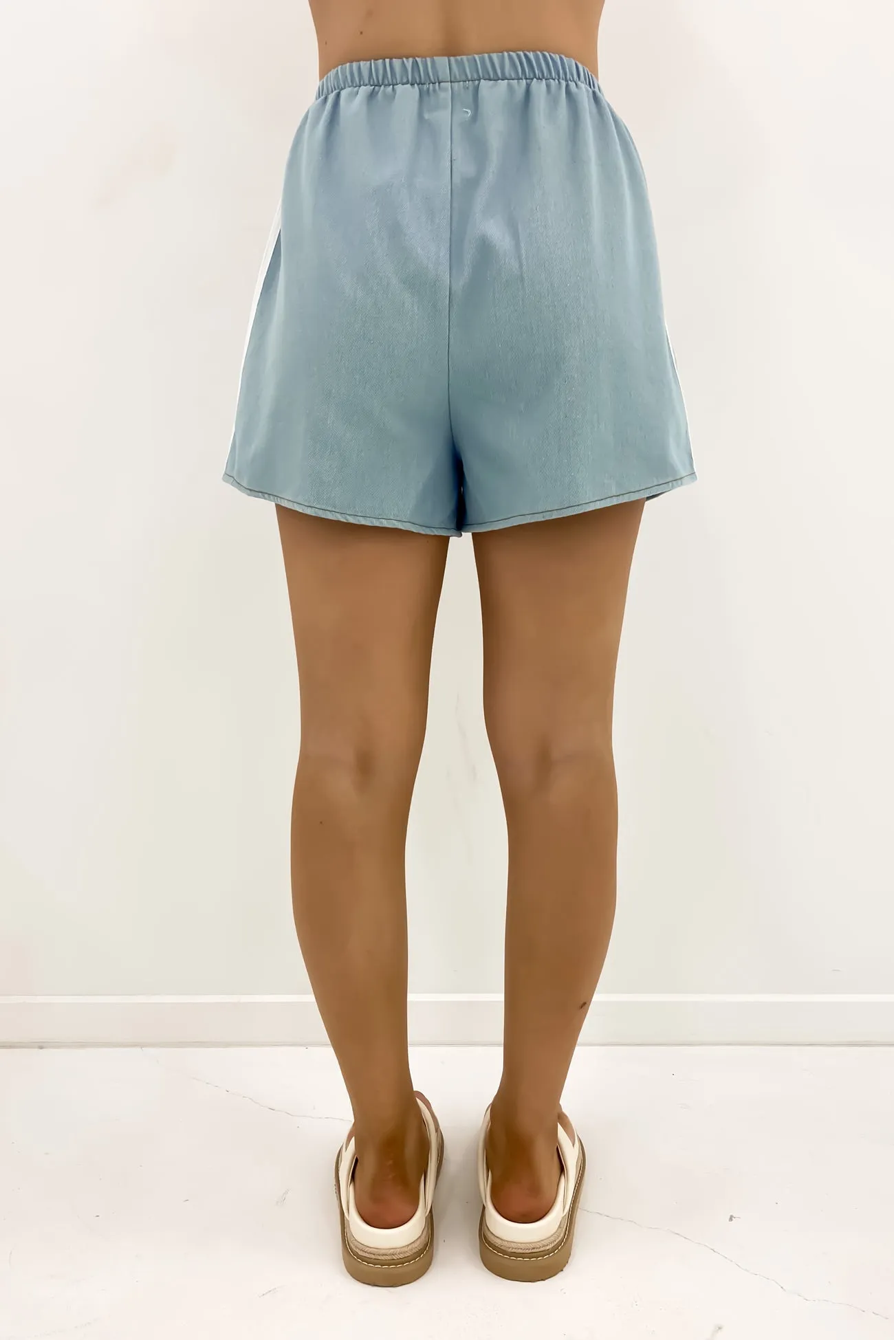 Hope Denim Short Light Blue