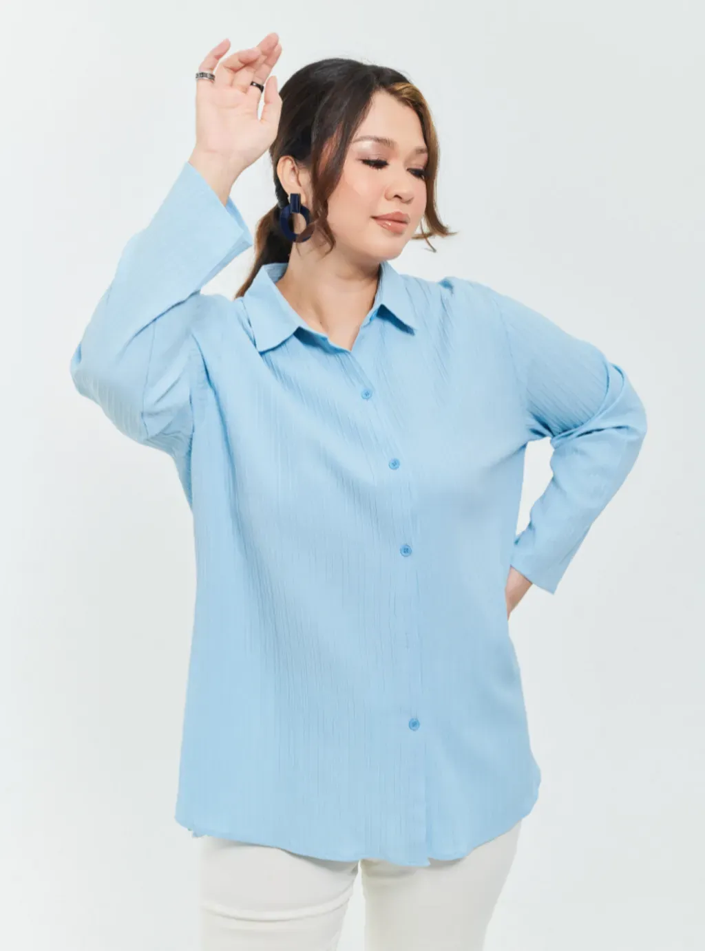 Kemeja Textured Shirt