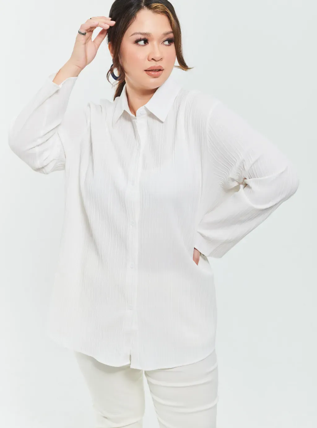 Kemeja Textured Shirt