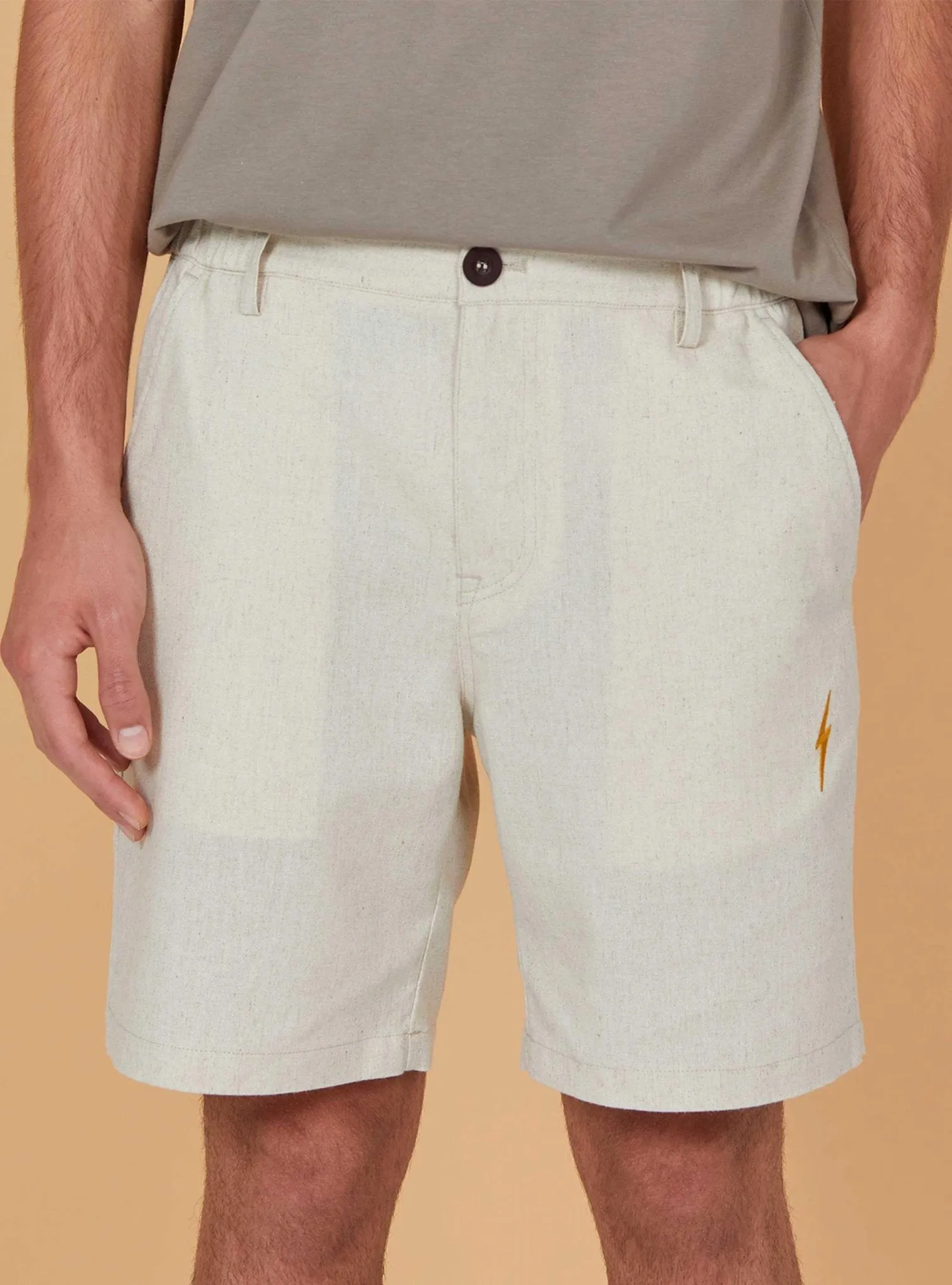 LINEN SHORTS