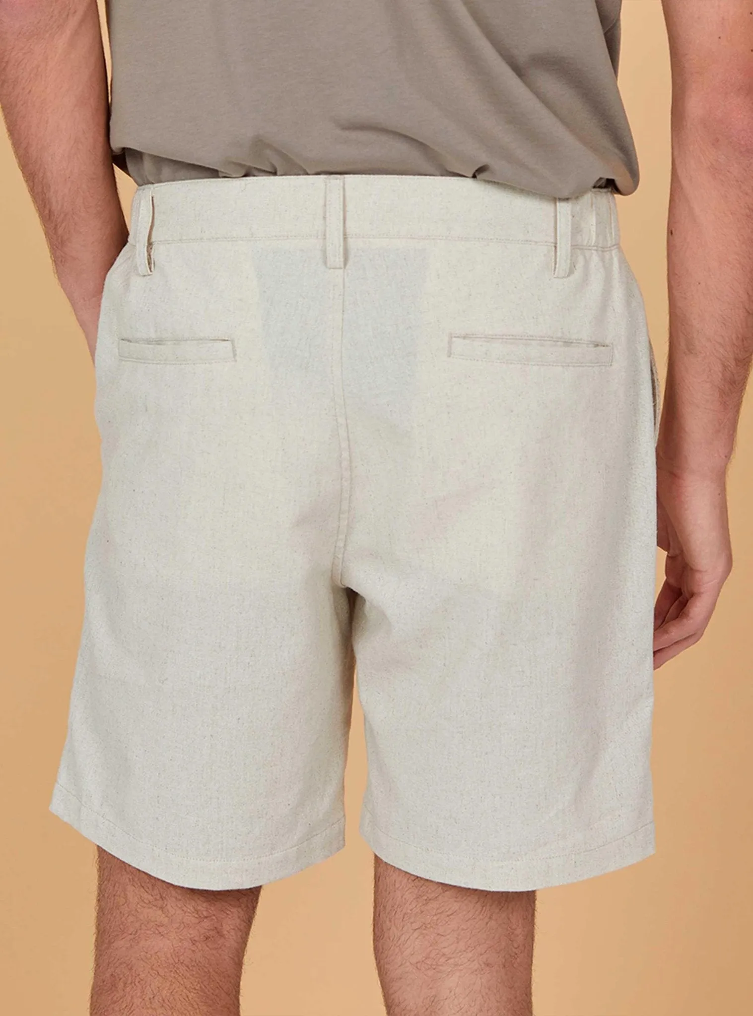 LINEN SHORTS