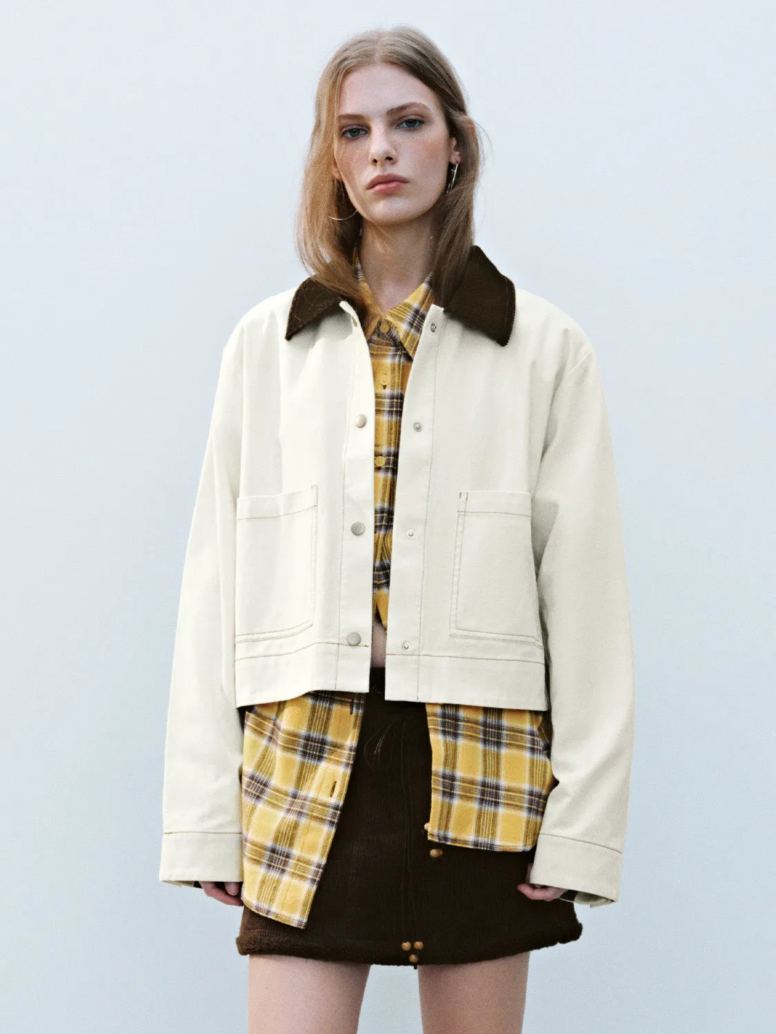 Loose Button Up Jackets