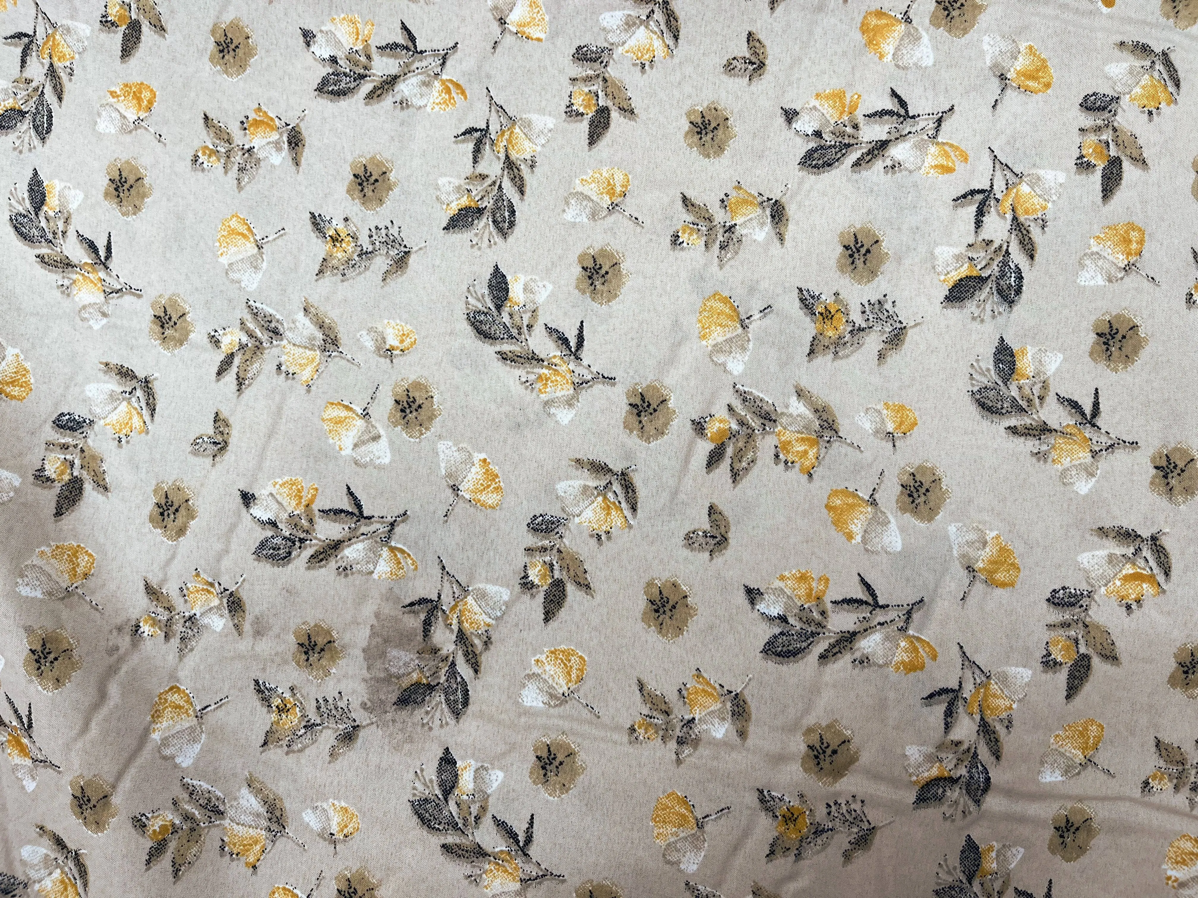 Margeurite - Clearance Printed Crepe Fabric