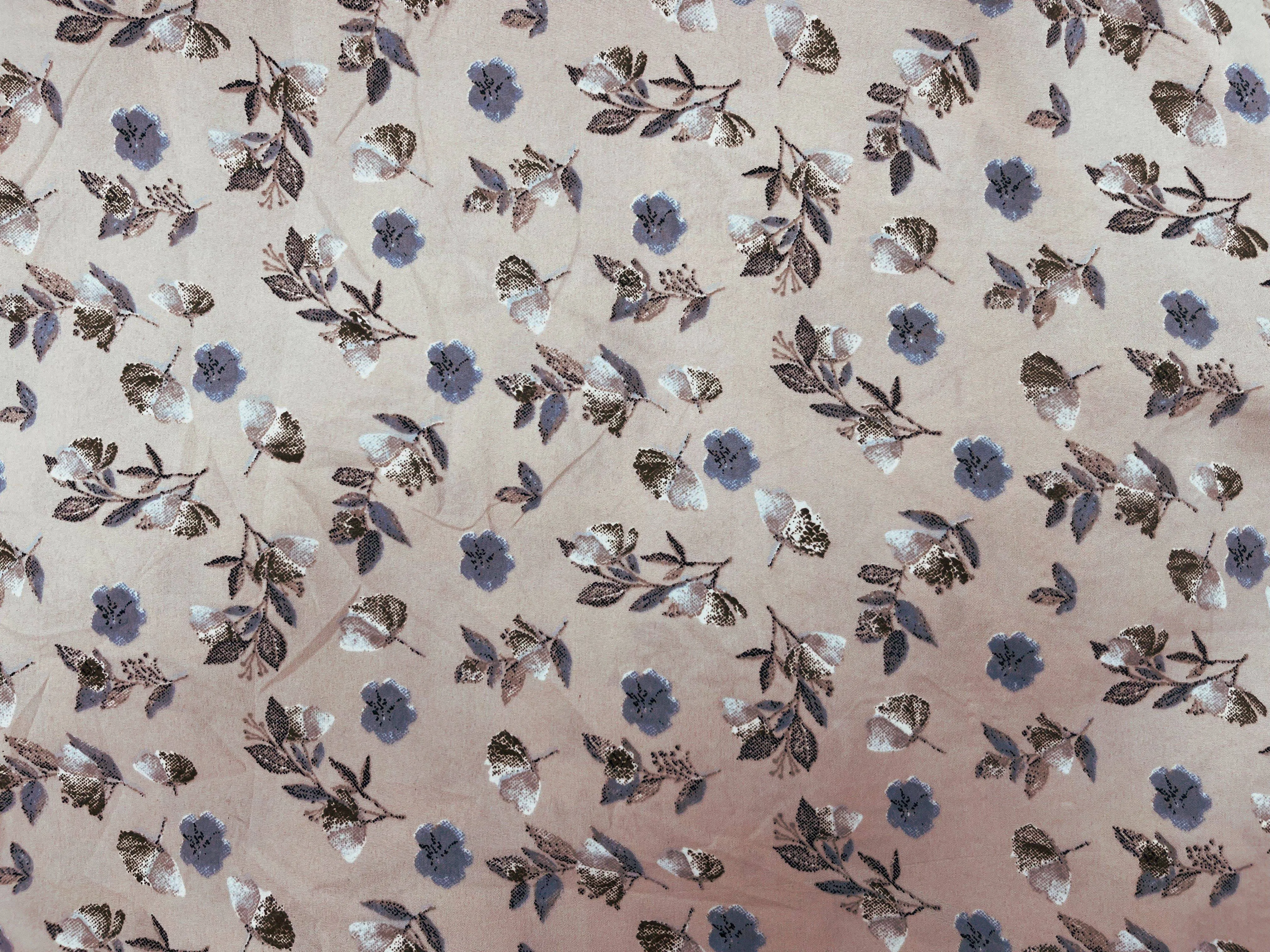 Margeurite - Clearance Printed Crepe Fabric