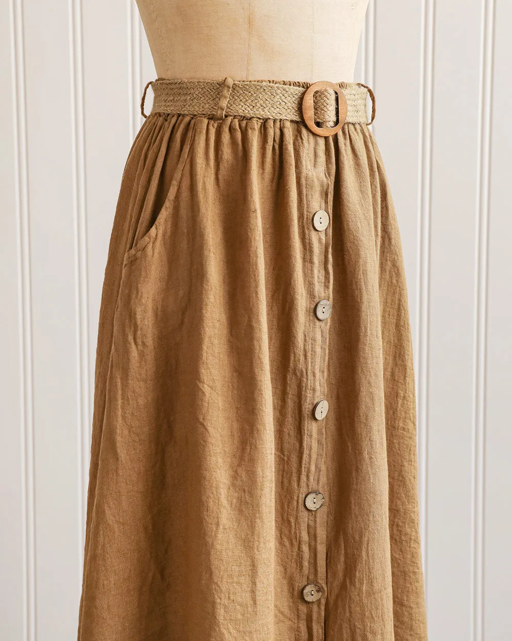 Nettle Skirt - Camel