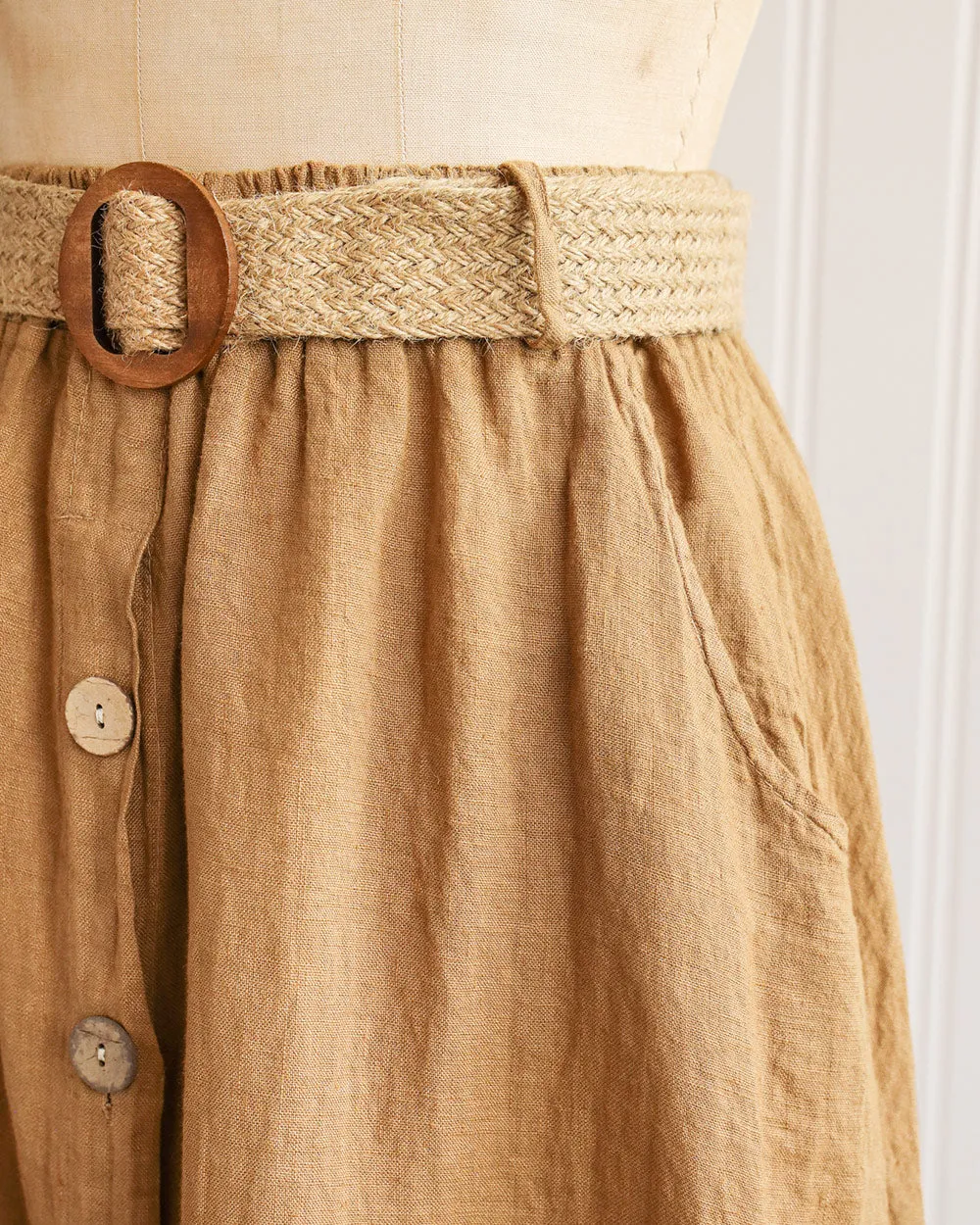 Nettle Skirt - Camel