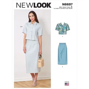 New Look Sewing Pattern N6697 Top and Skirt