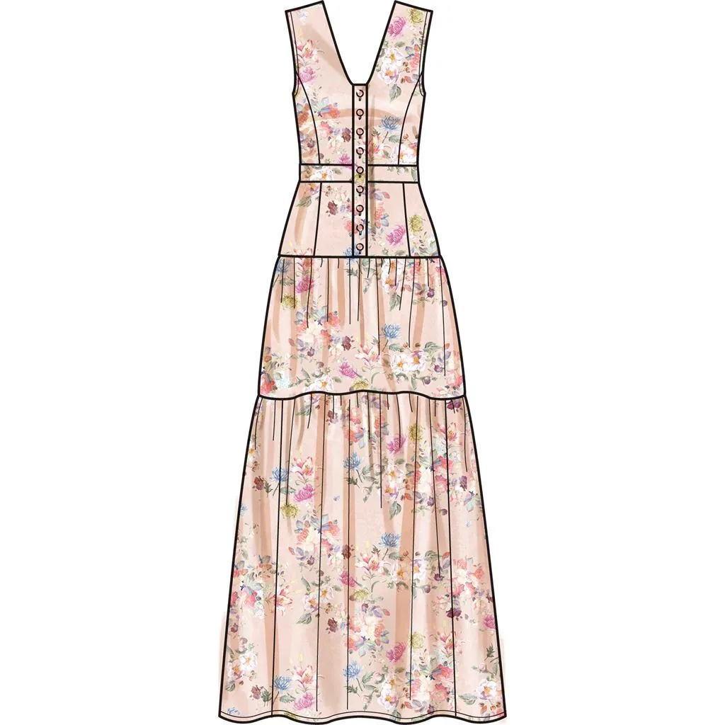 New Look Sewing Pattern N6718 Misses' Dress