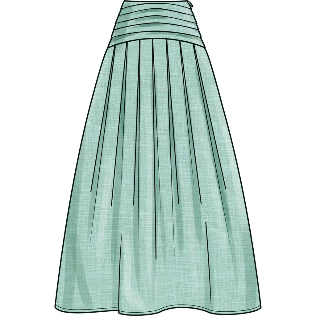 New Look Sewing Pattern N6744 Misses' Skirt