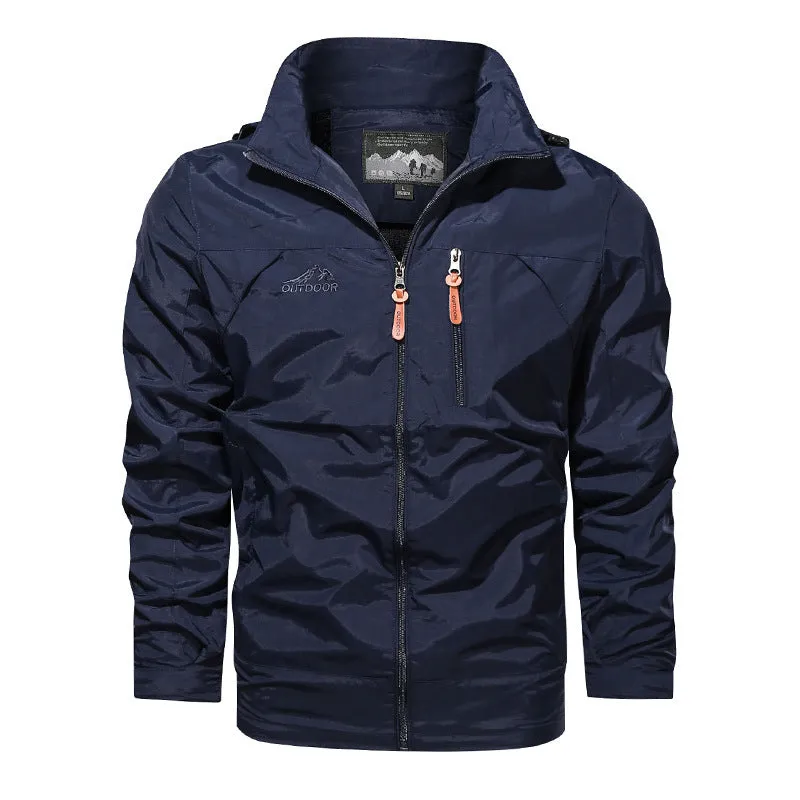 New Style Plus Size Men's Outdoor Hooded Jackets