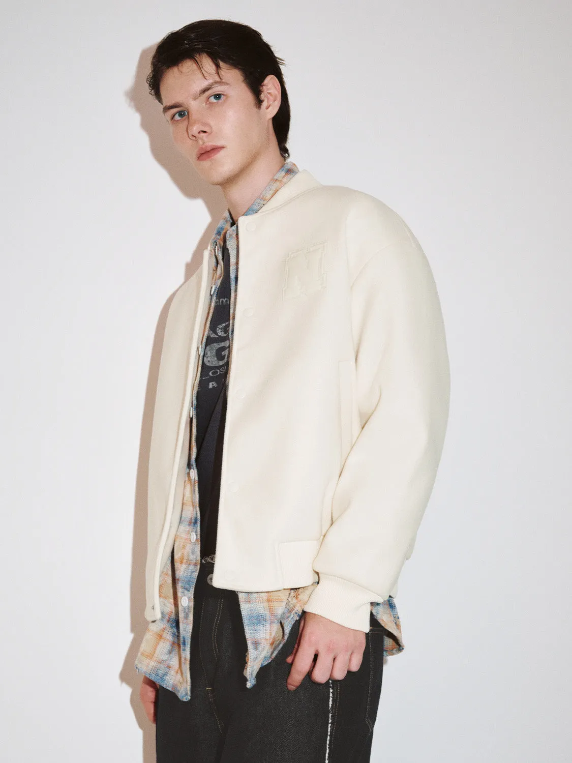 Press Button Bomber Jackets