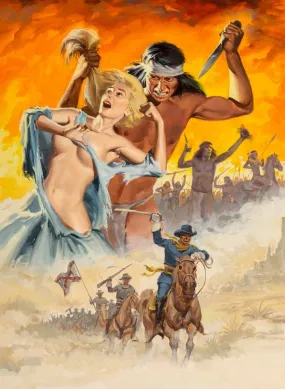 Rawhide Killer - Pulp Art Covers - Wil Hulsey Art - Framed Prints