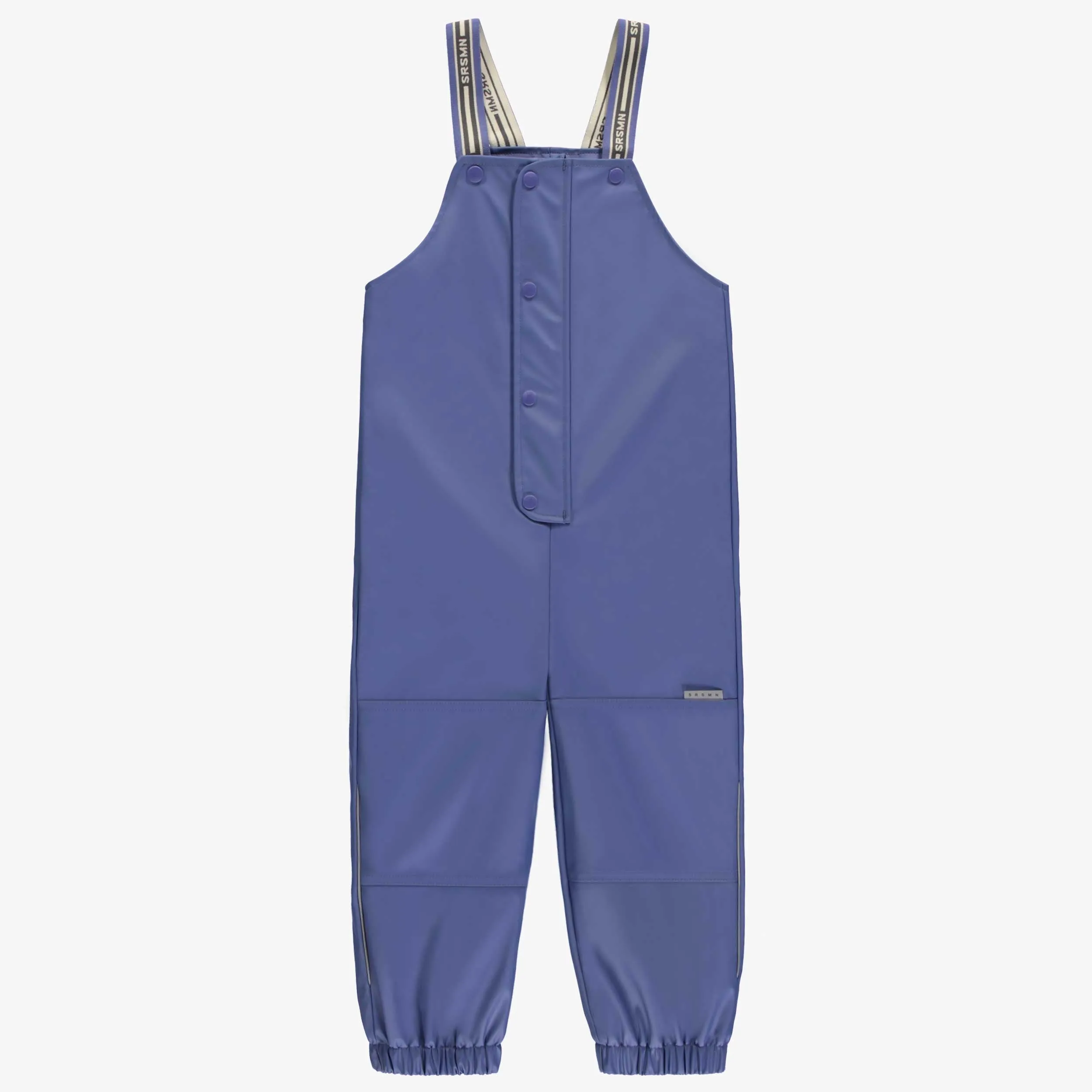 Salopette de pluie bleue en polyuréthane, enfant || Blue polyurethane rain overalls, child