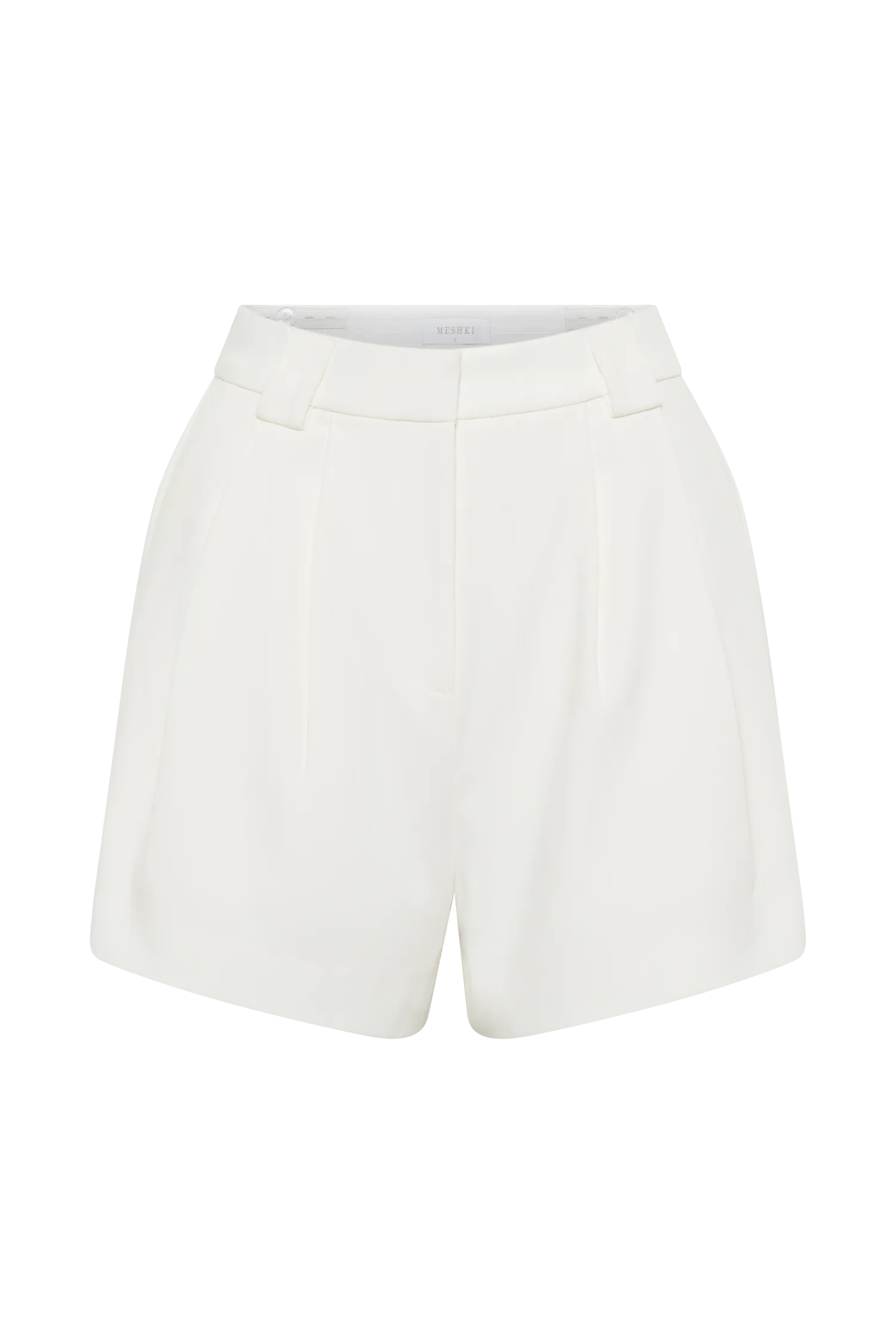 Sigourney Suiting Shorts - Ivory