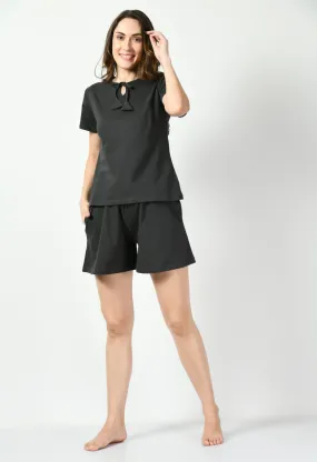 T-Shirt Style top With Shorts Co-ord Set