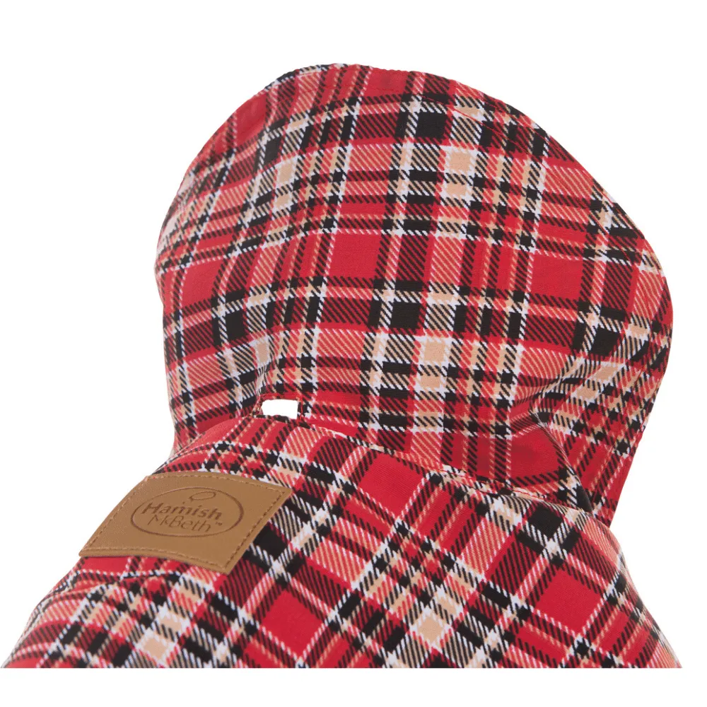 Tartan Red Dog Coat