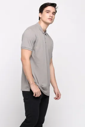 Textured Polo Shirt