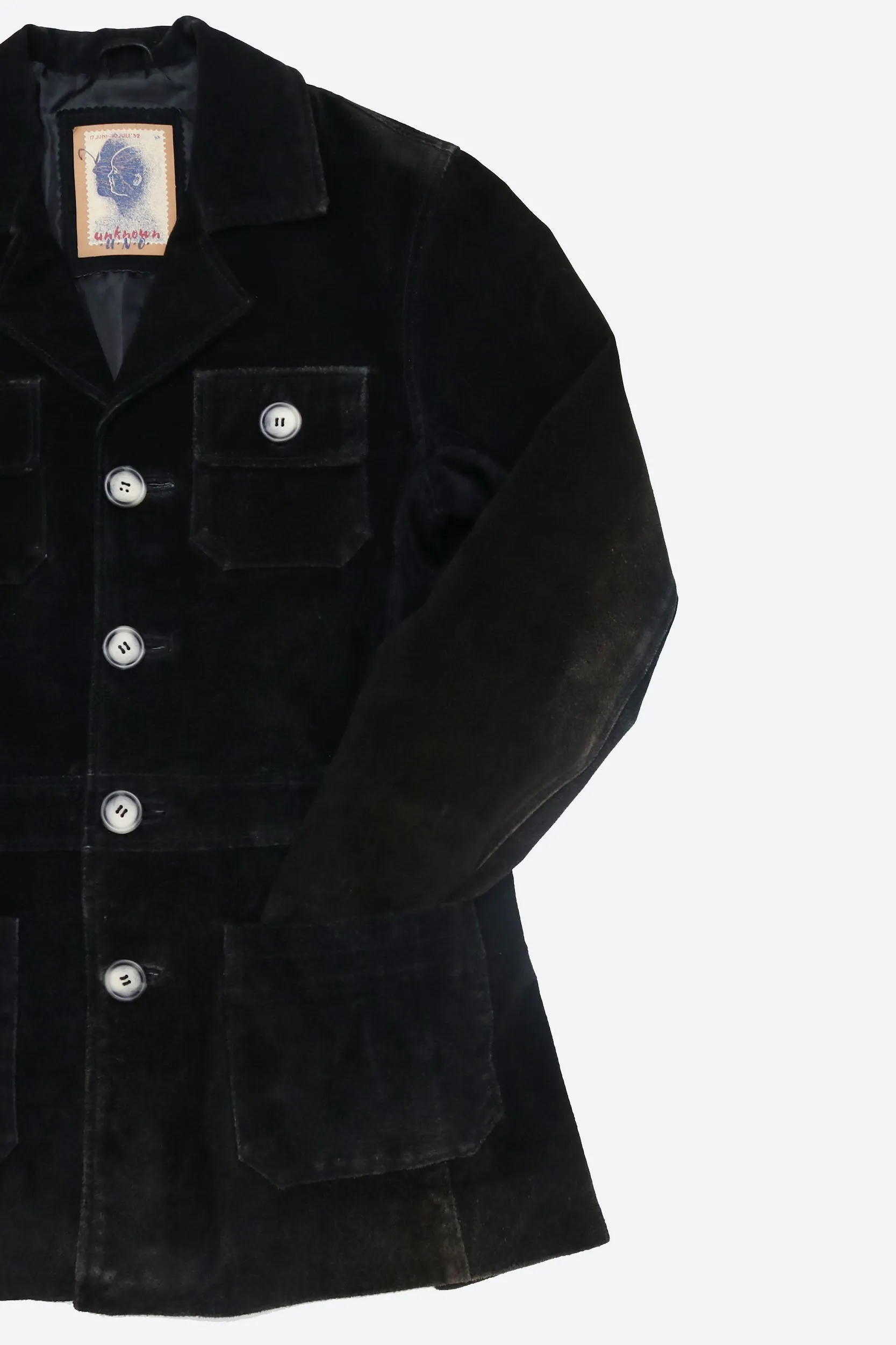 Vintage 70s Suede Overshirt style Jacket