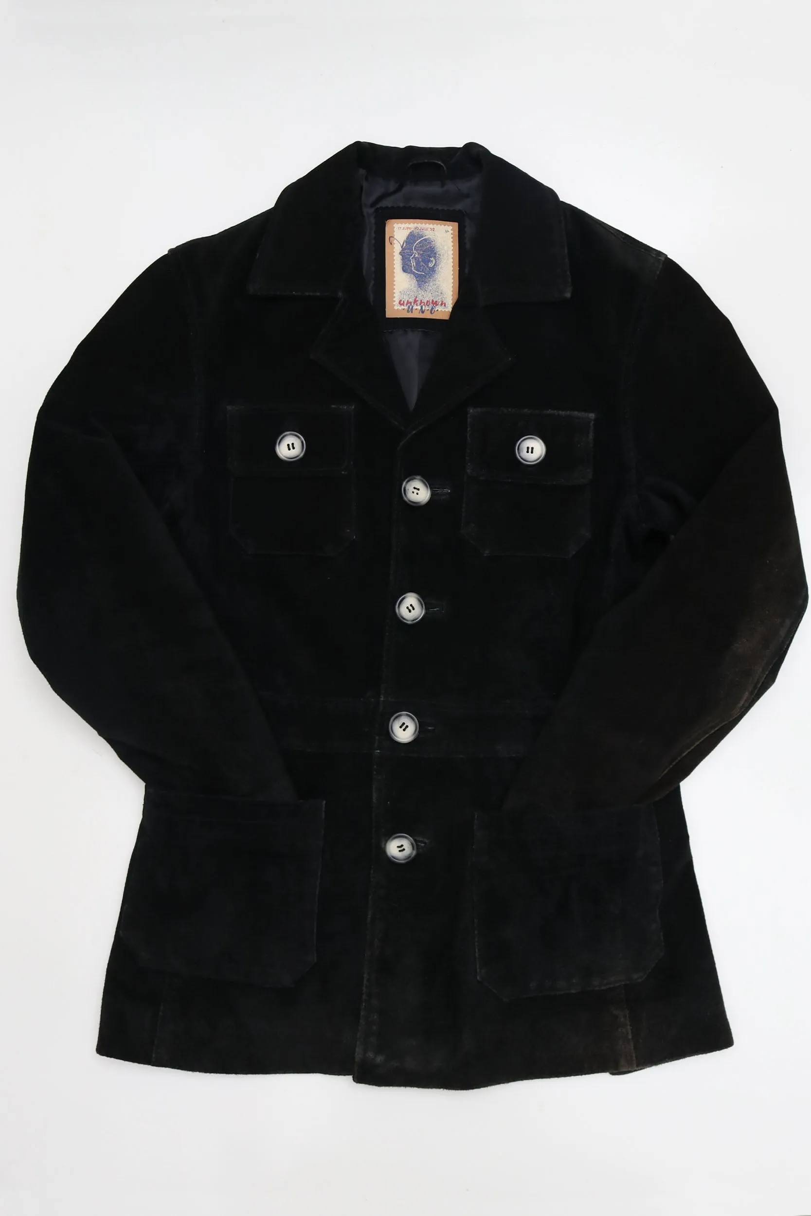 Vintage 70s Suede Overshirt style Jacket