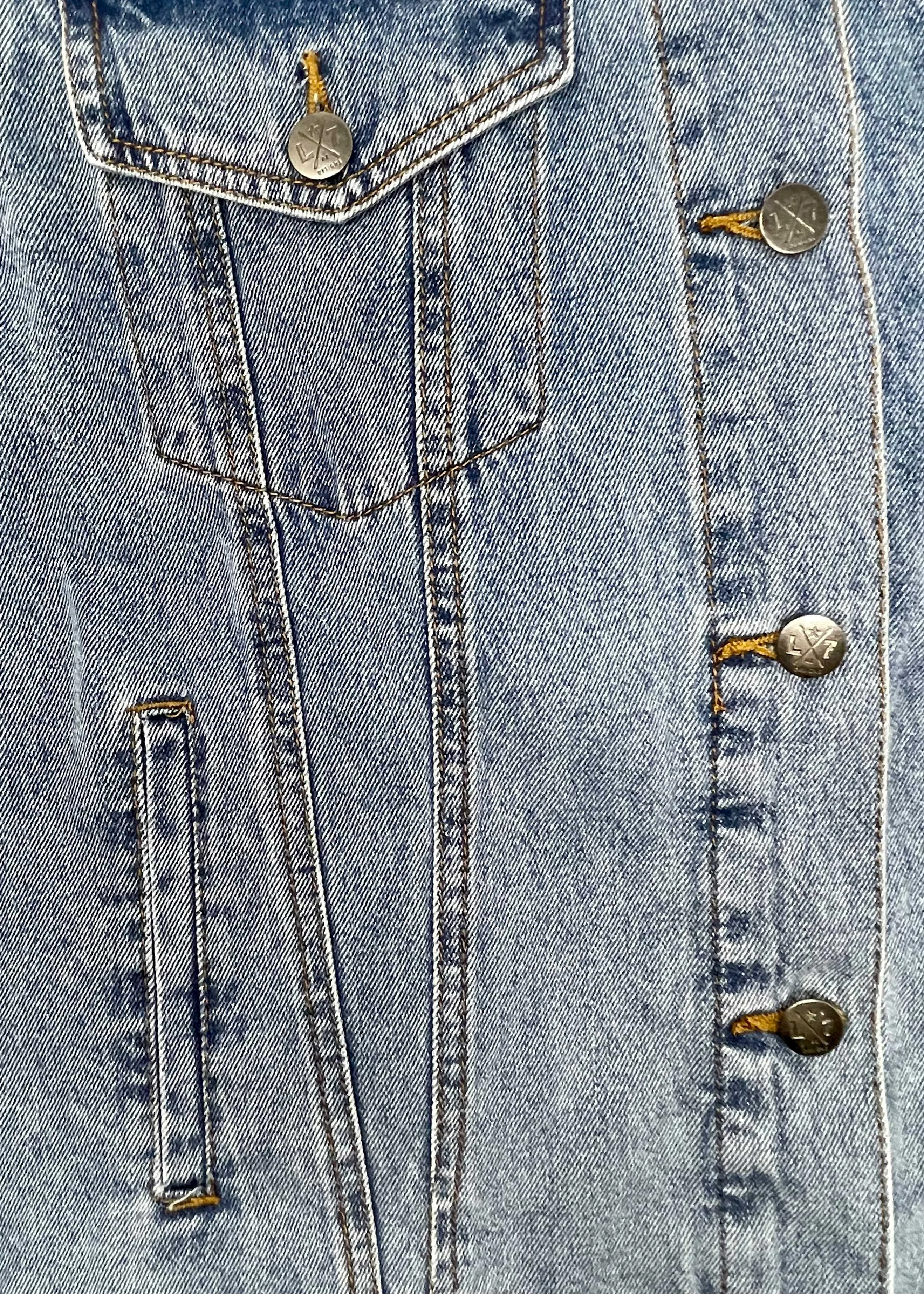 Wild Flowers Denim Jacket