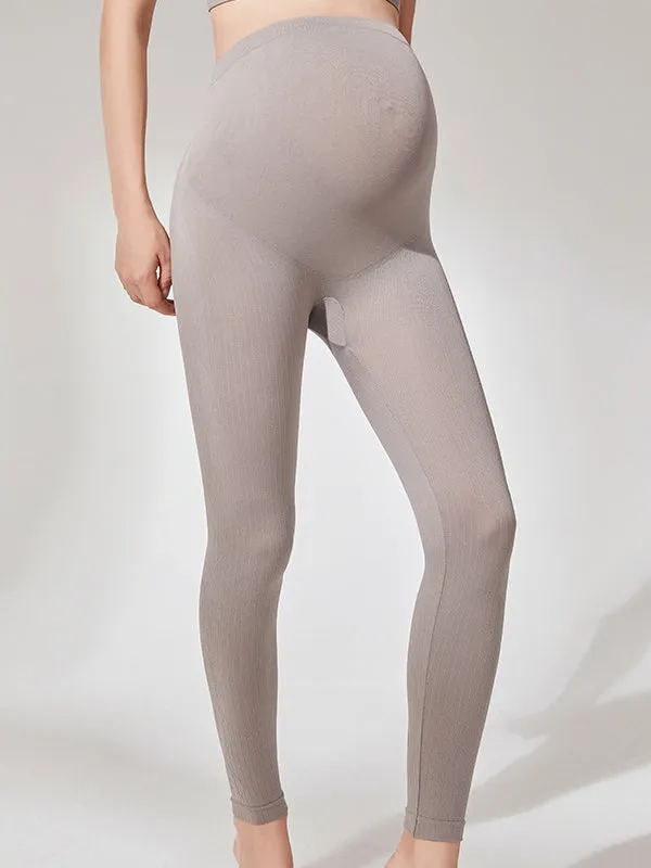 Women's High-Waisted Supportive and Stretchy Maternity Leggings